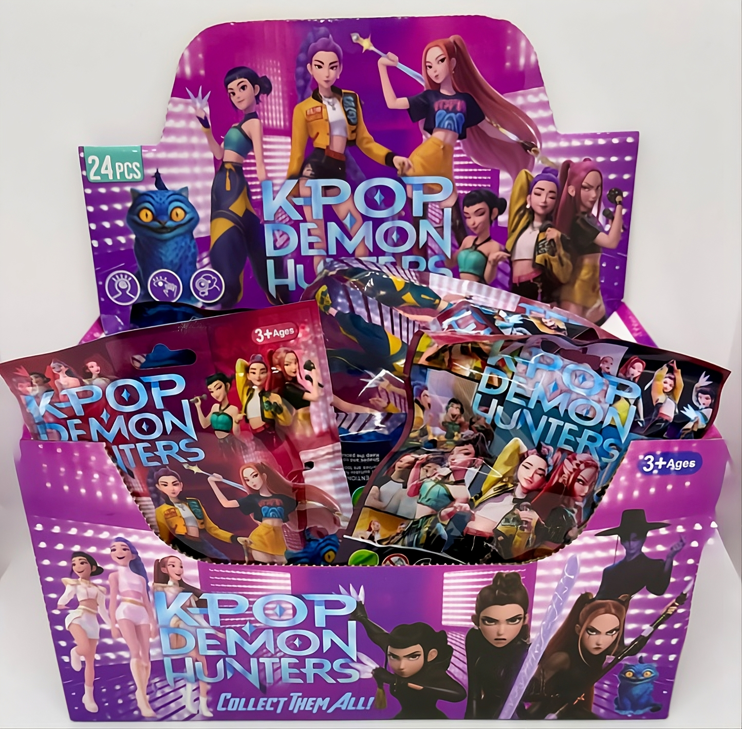 Figurine Colecționabile (10 cm + 3 Carduri) KPOP Demon Hunters