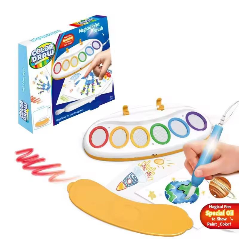 Pensula Magică – Pictură fără pete pentru copii (3-7 ani)