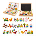 Tablita Magnetica Educativa cu Puzzle 3 in 1